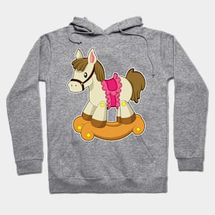 Horse as Rocking horse Hoodie